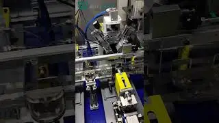 Automatic Small Bearing Vibration Detection Machine#assemblyline #bearing