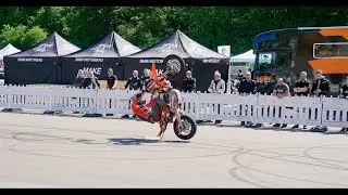 Elliot Gröndahl - KTM 450 EXC-f STUNT | Je68 BIKE DAY at Ring Knutstorp 2019