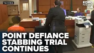 Trial continues for man accused in Point Defiance Park stabbing