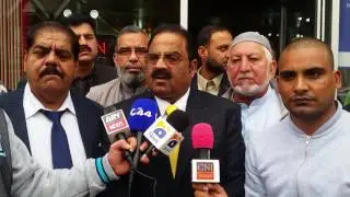 Opposition Leader Ajk Ch.Yasin talking with media :CNI News
