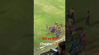 😡😠DC VS RR FIGHT NO BALL  CONTROVERSY