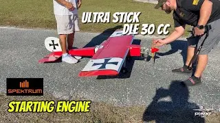 ✈️ Ultra Stick DLE 30cc Full Flight | Takeoff, Aerobatics & Technical Overview