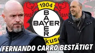 Bayer 04 Leverkusen: Fernando Carro macht eine klare Ank&uuml;ndigung! Bayer Leverkusen