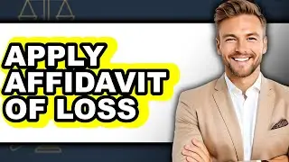 How to Apply Affidavit of Loss