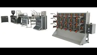 pp sutli making machine ( pp synthetic string plant ) - OM EXTRUSION