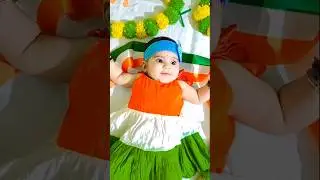 Republic Day Theme Baby Photoshoot| 26 January Baby Photoshoot| #shorts #republicday #viralvideo