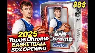 25 26 Topps Chrome Basketball Box Opening