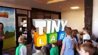 Kids in Tiny Lab office