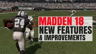 Madden 18 Gameplay Improvements/Features Revealed