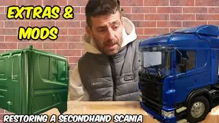 RESTORING a SECONDHAND TAMIYA 1/14 Rc Truck UPDATE Scania R470 Modifications and Extras