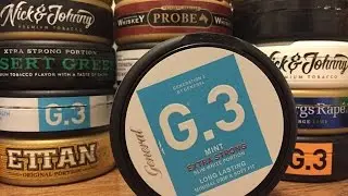SnusCENTRAL G3 Mint Extra Strong Snus Review
