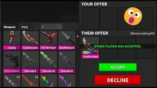 BORROWING A CHROMA COOKIECANE IN MM2...