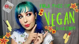 Full Face Of Vegan Makeup! | Haley-Louise |