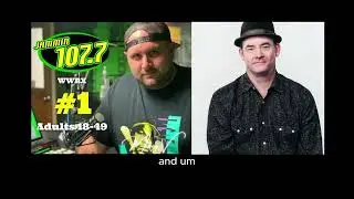 Mikey V & David Koechner on Jammin 107.7 Interview