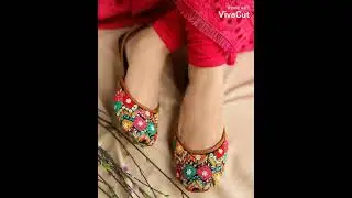Latest embroided Khussa design for Ladies 2021
