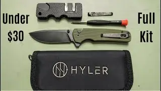 Нож HYLER Mamba 14c28n и полный комплект