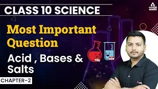 Acid, Bases and Salts Important Questions | Chapter 2 Important Questions Science Class 10