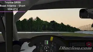 Toyota GR86 Hotlap at Road Atlanta - Fast Lap Breakdown!