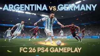 Argentina vs Germany | EA Sports FC 26 &ndash; Ps4 Gameplay 2025
