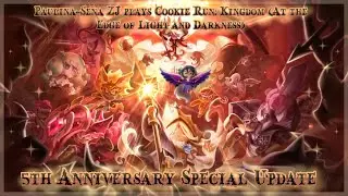 Paulina-Sena ZJ plays Cookie Run: Kingdom || At The Edge of Light and Darkness Update Gameplay || ⚔️