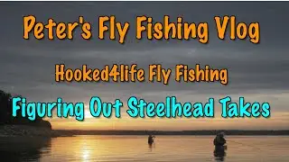 Peter's Fly Fishing Vlog: figuring out steelhead takes