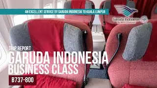 Garuda Indonesia GA 820 Business Class JAKARTA to KUALA LUMPUR | Is THIS Really Five-Star Airline?