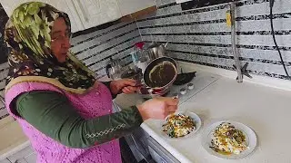 🍳🧀 Yumurta Kaşarlı Kahvaltı Hazırlığı | Ispanaklı Köy Tarifi