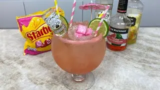Pink Starburst Fishbowl