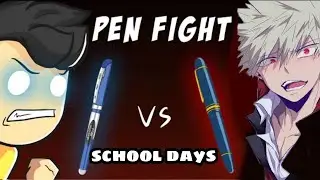 PEN FIGHT Ft. PUFF TALKS @Puff Talks  | ANIMATION STORY | RG BUCKET LIST