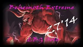 MHW Behemoth Extreme LBG Solo 27'14 (Normal Ammo Level 2)