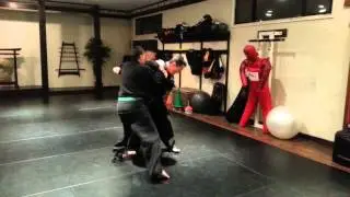 Frontside Power Stance Takedown Examples