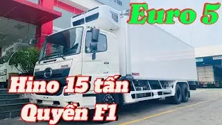 Hino 15 Tấn Th&ugrave;ng Đ&ocirc;ng Lạnh Quyền Auto | B&aacute;o Gi&aacute; Xe Hino 15 Tấn Euro 5 Đời 2025.