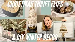DIY Winter & Christmas Decor for Vendor Booth - IOD Christmas Transfers