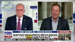 Schmitt Applauses Trump's Diplomacy and Miraculous Peace Deal on Fox Business