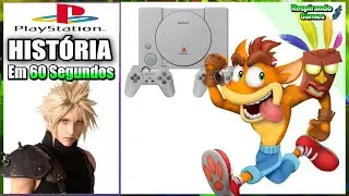Hist&oacute;ria do PlayStation 1 e Melhores Jogos em 60 Segundos | com 𝑽𝑨𝒚𝒛𝒆
