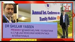 Conference Family Medicine Management of Hemophilia in Homoeopathy Dr Ghulam Yaseen Royal Palm  LHR