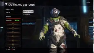 Extinguisher New Specialist Taunt for Firebreak Black Ops 3