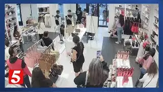 Video show civilians helping security stop shoplifters at Antioch's Tanger Outlets