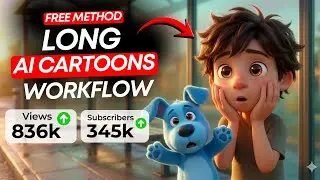 Make a Full 3D Cartoon Animation with FREE AI (Consistent Characters + Lip Sync)