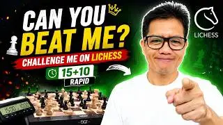 MAY 2, 2025 - CHALLENGE ME at Lichess - CHESS_DVM  - DGT CHESSBOARD - LICHESS 15 + 10