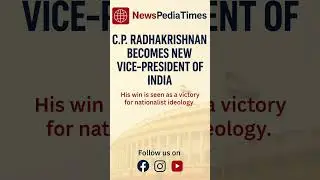 New Vice President of India #india #shorts #politics #viral #bjp #news