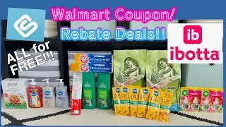 Walmart Rebate Deals!! FREE stuff ❤️🥰