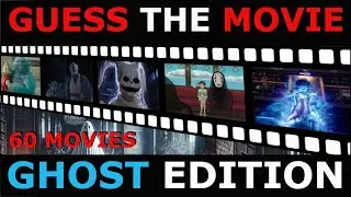 MOVIE QUIZ GHOST EDITION / Guess in 1 frame (60 Movies)