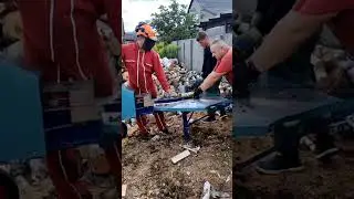 Firewood process #logsplitter #firewood
