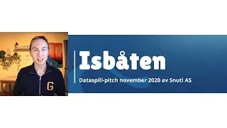 Snuti AS: Isb&aring;ten &ndash; spillpitch hos S&oslash;rnorsk Filmsenter 2020 (vinner)