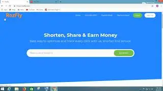 Shorten earn website best link shorten website unlimited trick 1$ instant redeem
