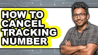 How to Cancel Tracking Number (only Way)