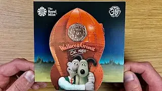 Rocketing Wallace & Gromit 50p Coin!! || Brilliant Uncirculated || 2019 Unboxing Video