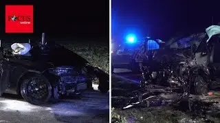 Horror-Crash bei Karlsruhe - Polizist erkl&auml;rt, wie es zu Unfall kam