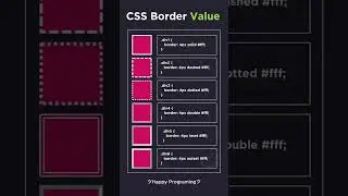Css Border Value   . ツ𝑯𝒂𝒑𝒑𝒚 𝑷𝒓𝒐𝒈𝒓𝒂𝒎𝒊𝒏𝒈 ツ